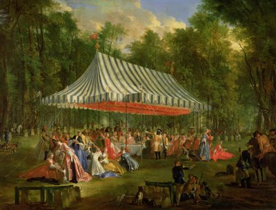 Festival Given by the Prince of Conti to the Prince of Brunswick-Lunebourg at l